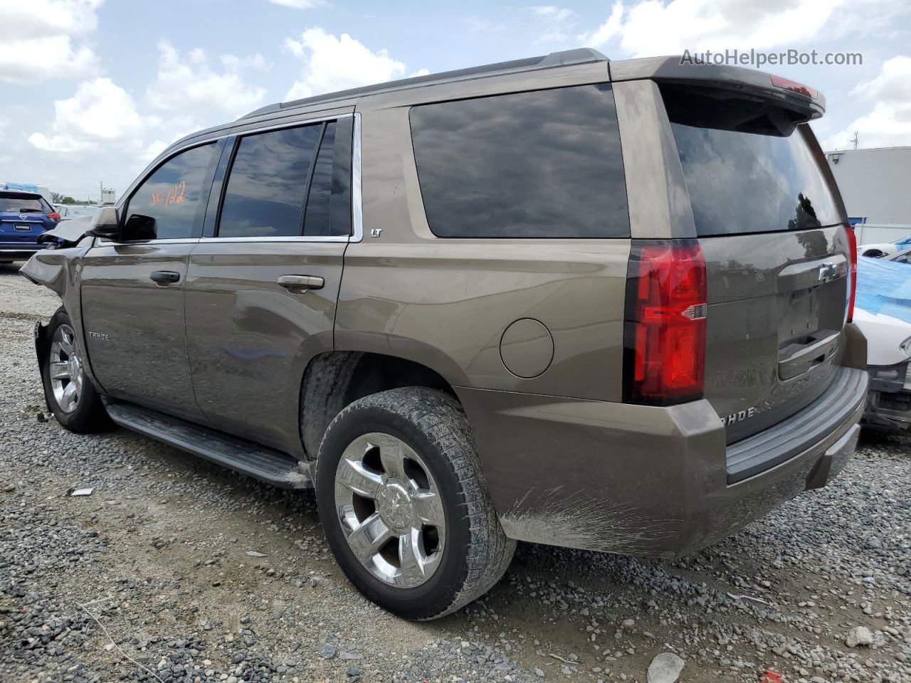 2015 Chevrolet Tahoe C1500 Lt Brown vin: 1GNSCBKC1FR631483