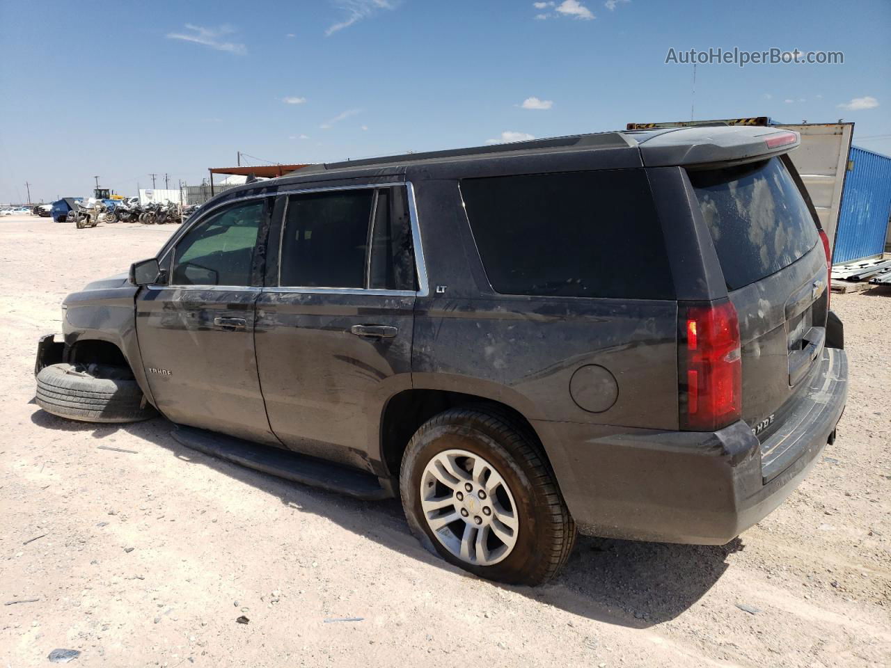 2015 Chevrolet Tahoe C1500 Lt Black vin: 1GNSCBKC1FR708417