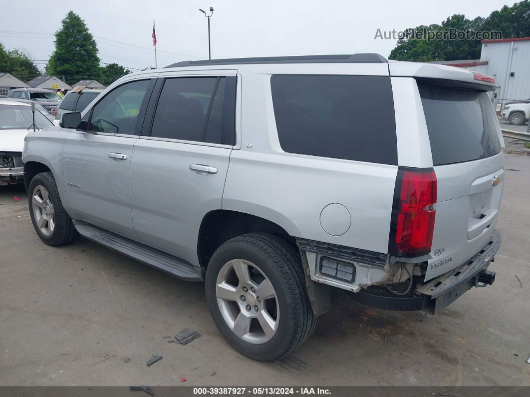 2015 Chevrolet Tahoe Lt Silver vin: 1GNSCBKC2FR577059