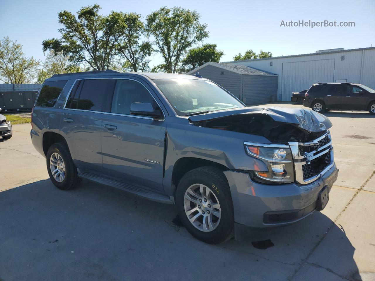 2015 Chevrolet Tahoe C1500 Lt Бирюзовый vin: 1GNSCBKC2FR718146