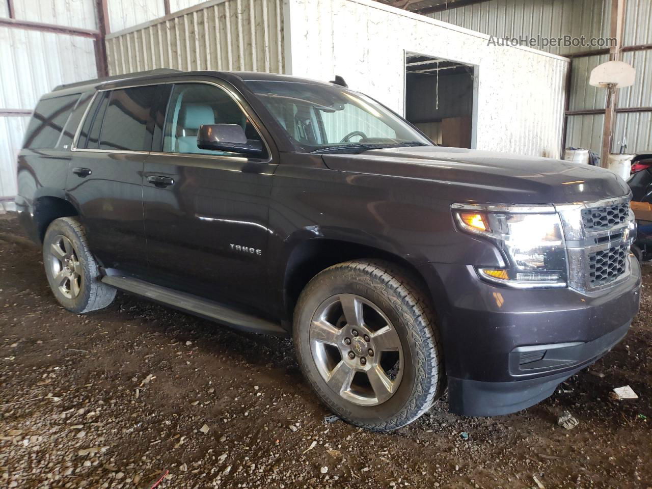 2016 Chevrolet Tahoe C1500 Lt Gray vin: 1GNSCBKC2GR162941