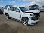 2016 Chevrolet Tahoe C1500 Lt White vin: 1GNSCBKC2GR479893