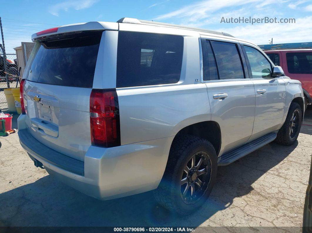 2015 Chevrolet Tahoe Lt Silver vin: 1GNSCBKC3FR146701