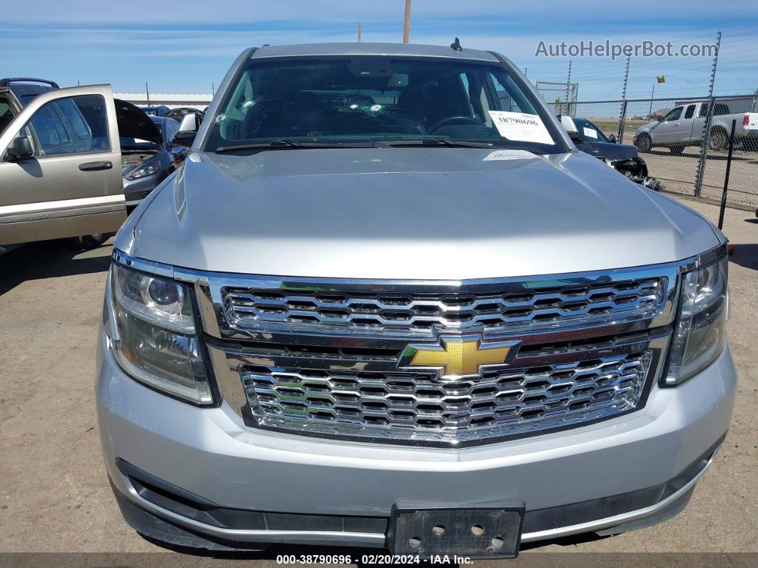 2015 Chevrolet Tahoe Lt Silver vin: 1GNSCBKC3FR146701