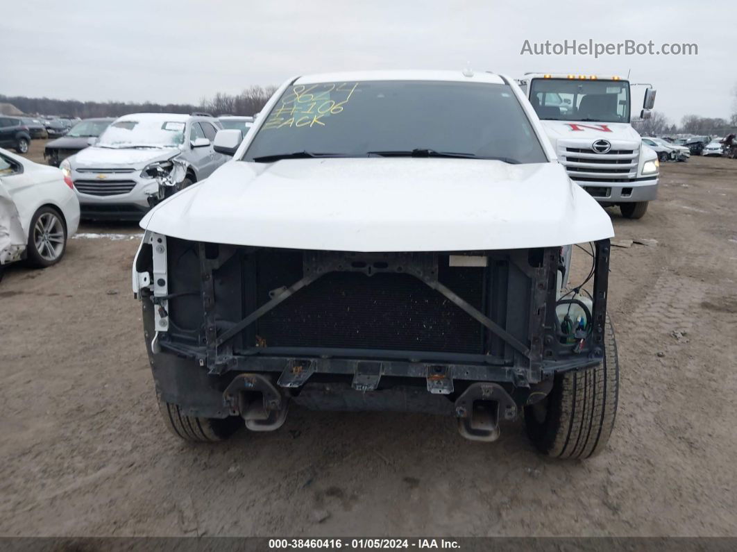 2015 Chevrolet Tahoe Lt White vin: 1GNSCBKC3FR534110