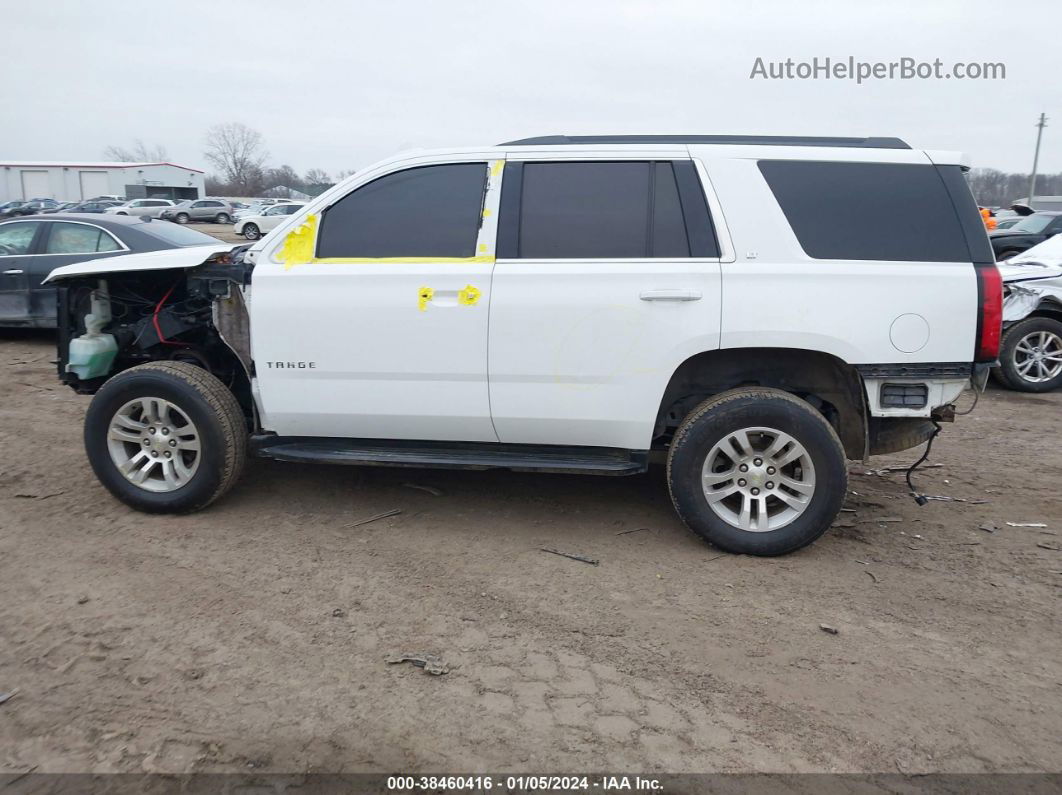 2015 Chevrolet Tahoe Lt White vin: 1GNSCBKC3FR534110