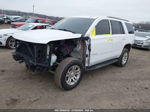 2015 Chevrolet Tahoe Lt White vin: 1GNSCBKC3FR534110