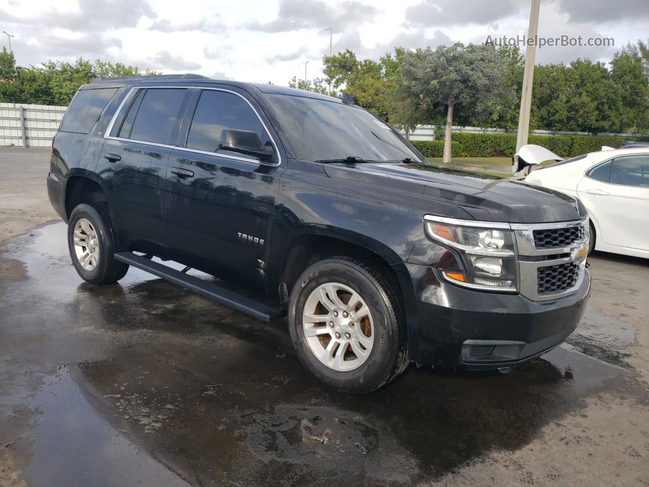 2015 Chevrolet Tahoe C1500 Lt Black vin: 1GNSCBKC3FR548671