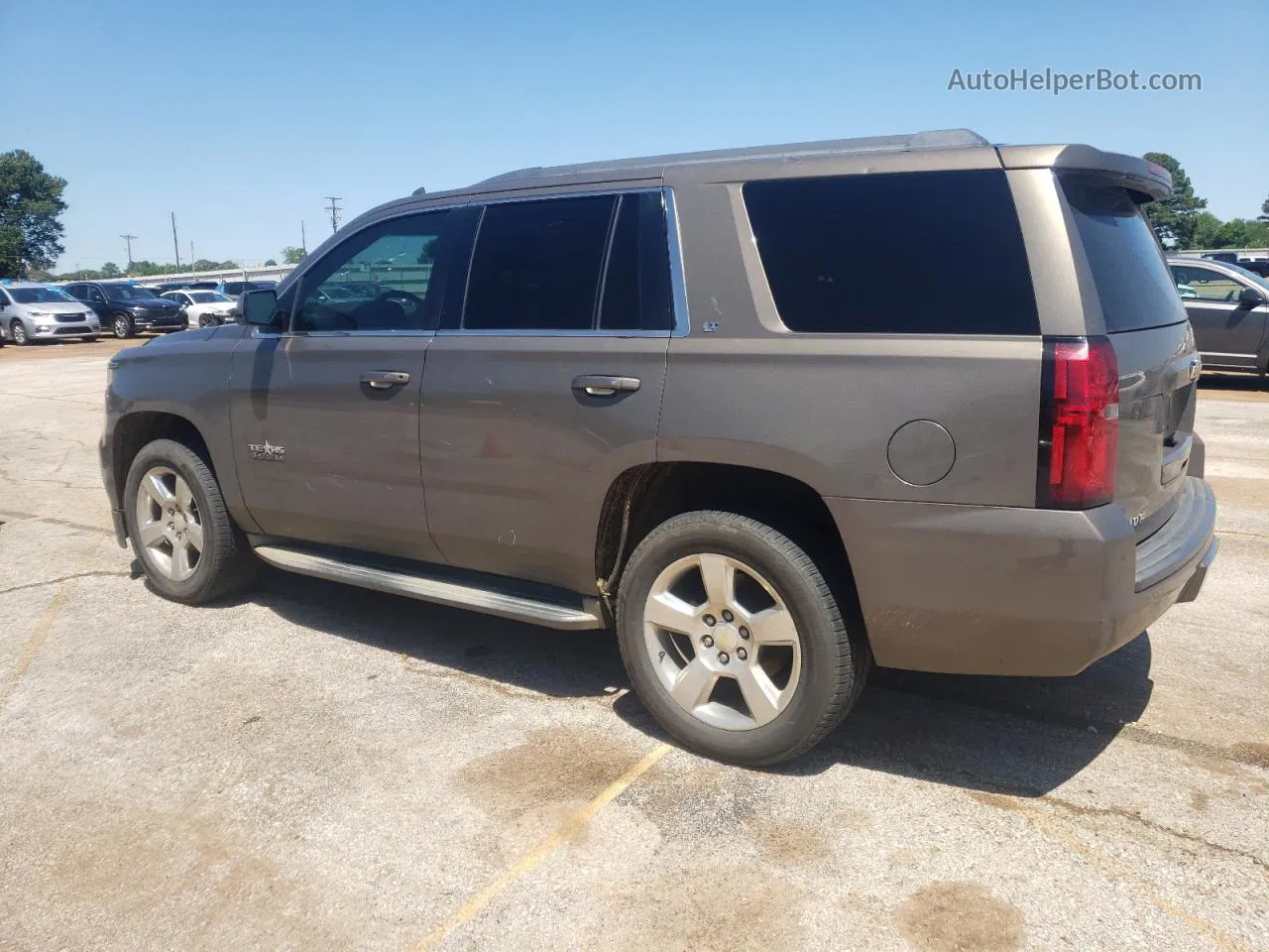 2015 Chevrolet Tahoe C1500 Lt Brown vin: 1GNSCBKC3FR577605