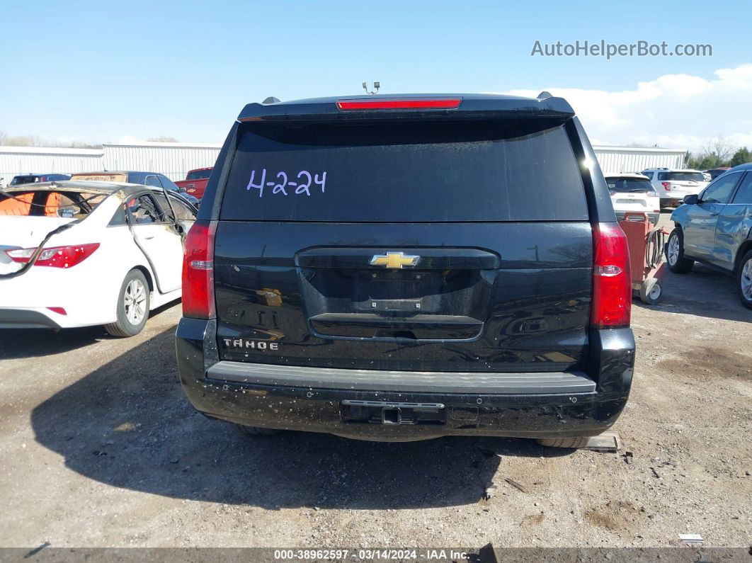 2015 Chevrolet Tahoe Lt Black vin: 1GNSCBKC3FR737594