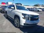 2015 Chevrolet Tahoe Lt White vin: 1GNSCBKC4FR308108