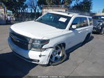 2015 Chevrolet Tahoe Lt White vin: 1GNSCBKC4FR308108