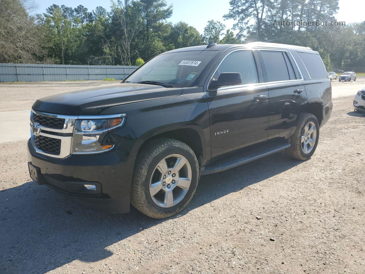 2015 Chevrolet Tahoe C1500 Lt Black vin: 1GNSCBKC4FR647693