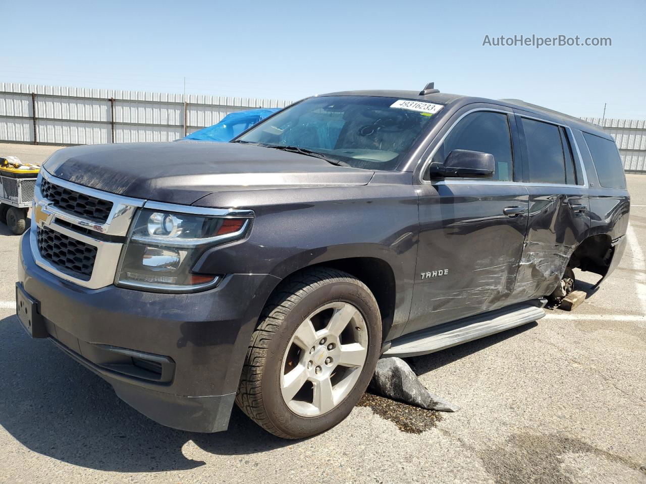 2016 Chevrolet Tahoe C1500 Lt Charcoal vin: 1GNSCBKC4GR106225