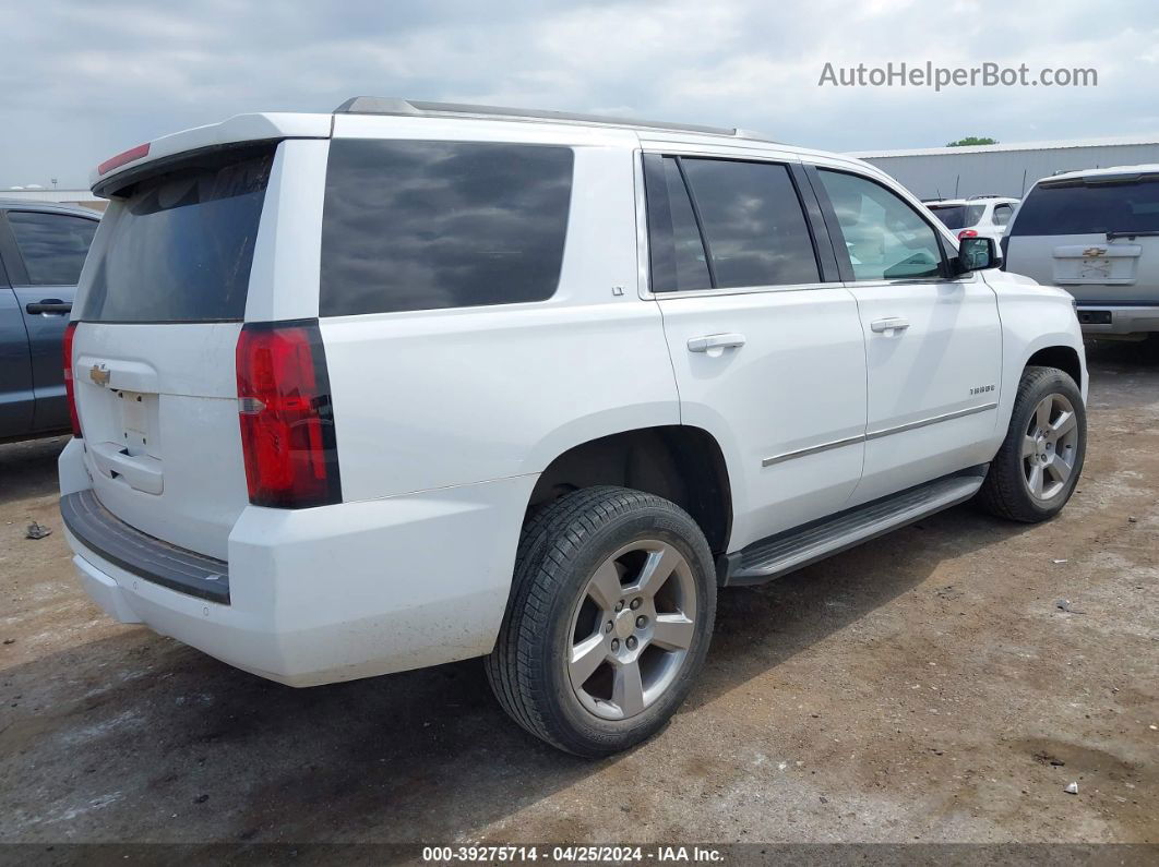 2016 Chevrolet Tahoe Lt Белый vin: 1GNSCBKC4GR272227