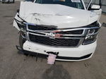 2015 Chevrolet Tahoe C1500 Lt White vin: 1GNSCBKC5FR148269