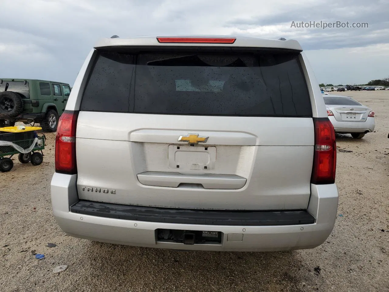 2015 Chevrolet Tahoe C1500 Lt Silver vin: 1GNSCBKC5FR561745