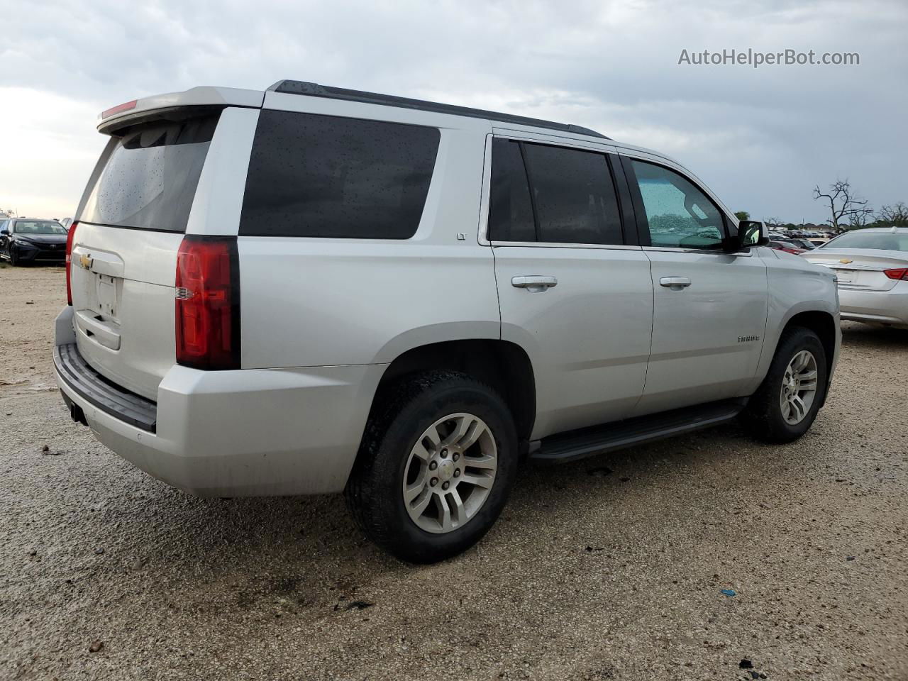 2015 Chevrolet Tahoe C1500 Lt Silver vin: 1GNSCBKC5FR561745