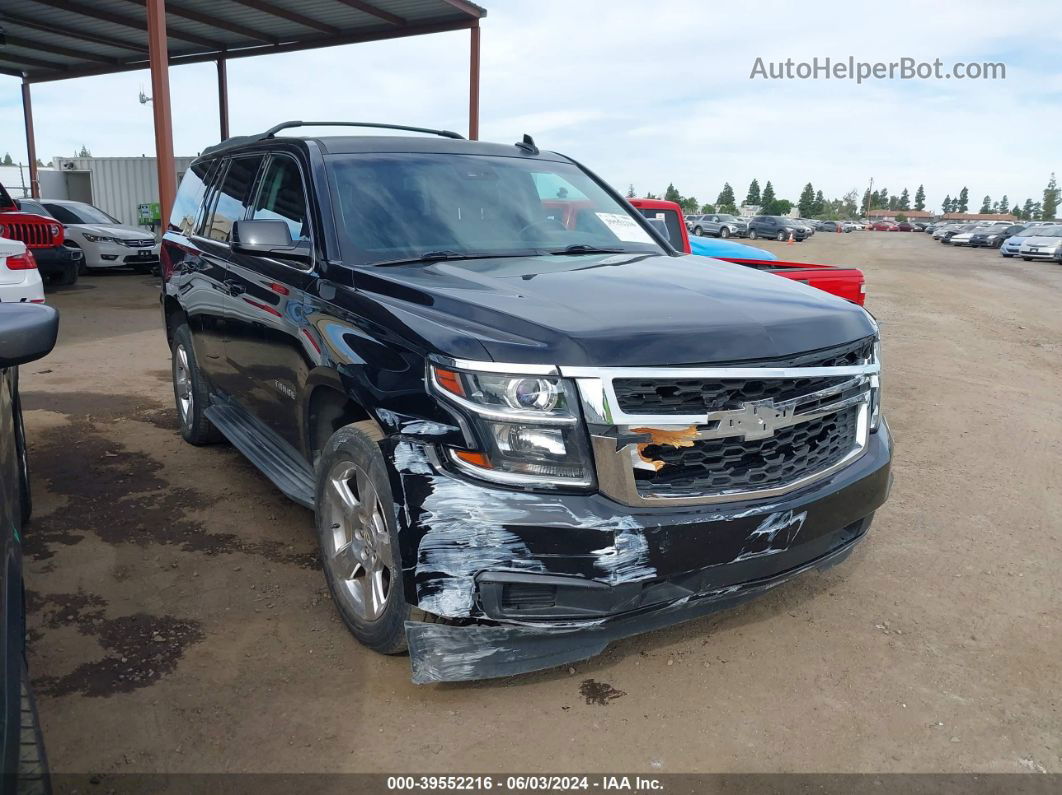 2015 Chevrolet Tahoe Lt Black vin: 1GNSCBKC5FR724555