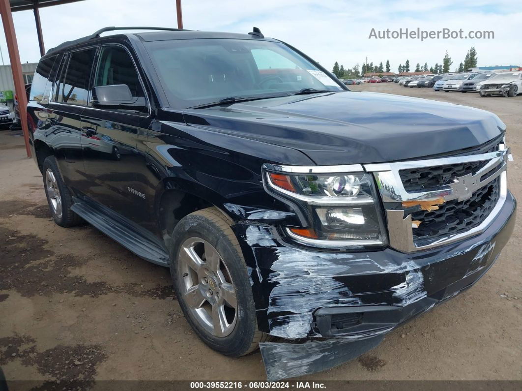 2015 Chevrolet Tahoe Lt Черный vin: 1GNSCBKC5FR724555