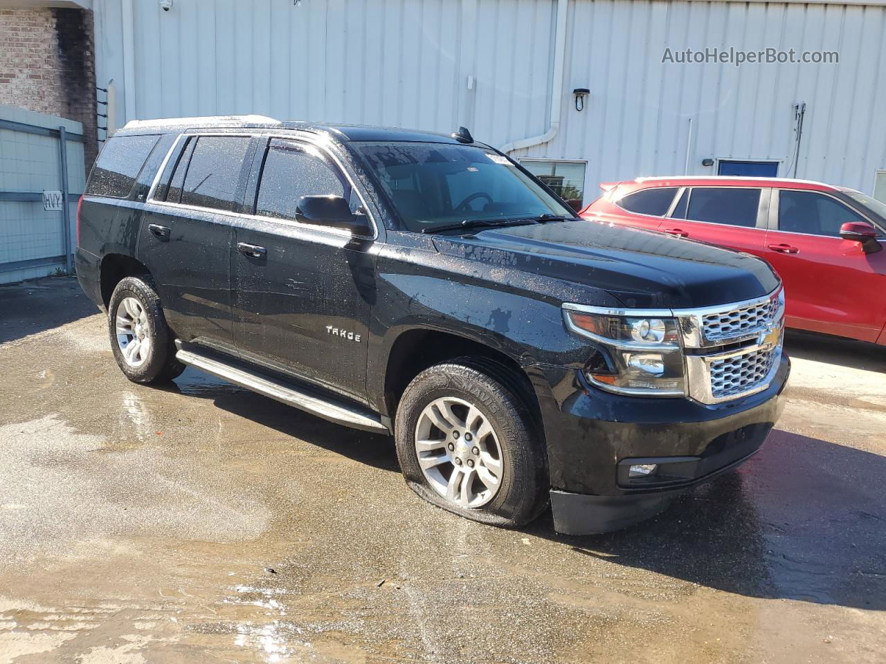 2016 Chevrolet Tahoe C1500 Lt Black vin: 1GNSCBKC5GR110154