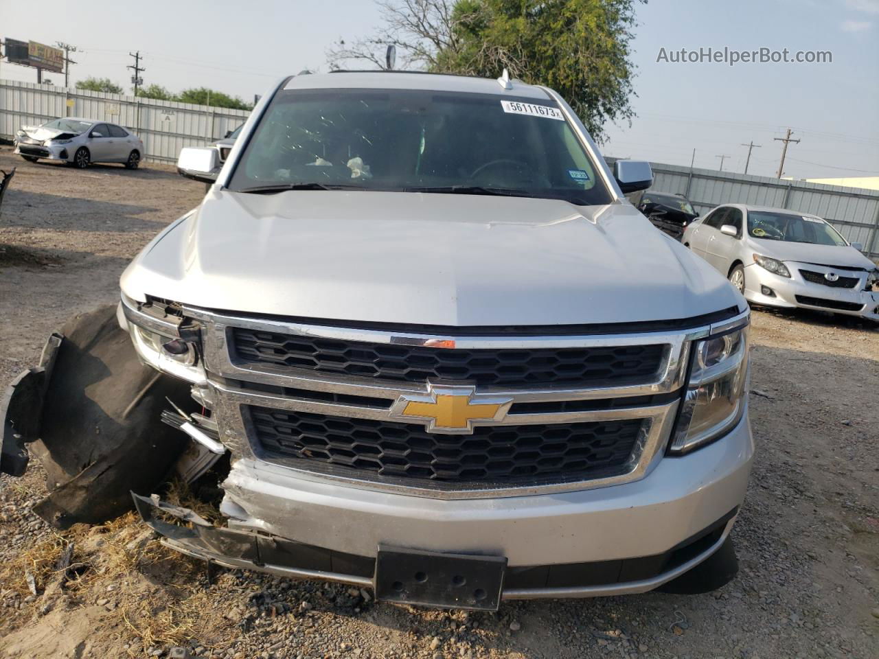 2016 Chevrolet Tahoe C1500 Lt Серебряный vin: 1GNSCBKC5GR244713