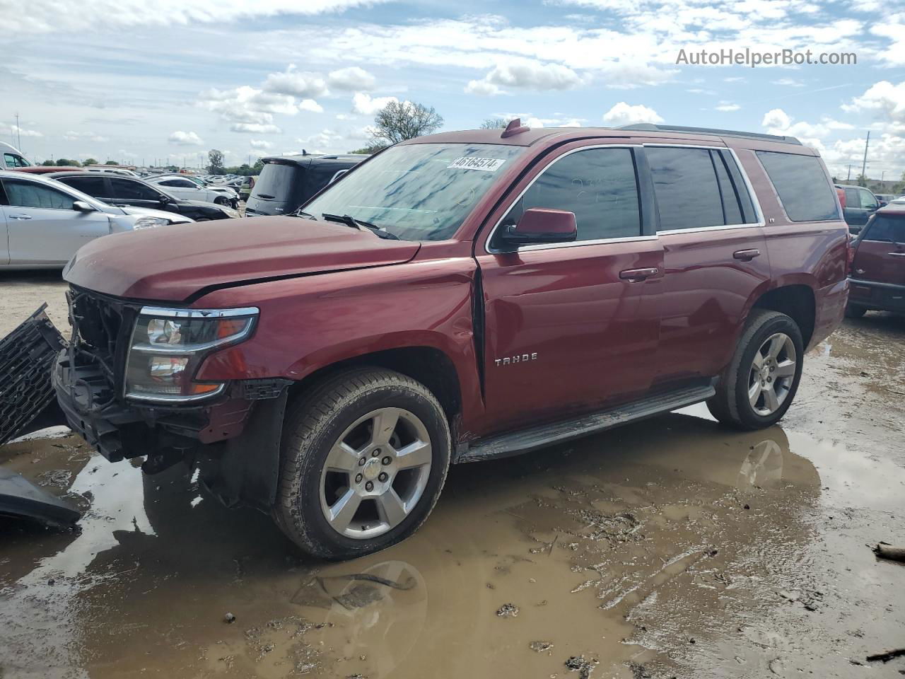 2016 Chevrolet Tahoe C1500 Lt Красный vin: 1GNSCBKC5GR297007