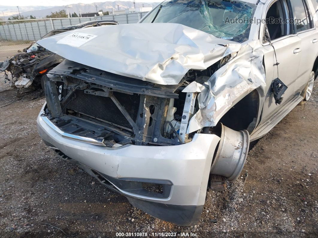 2015 Chevrolet Tahoe Lt Silver vin: 1GNSCBKC6FR138334