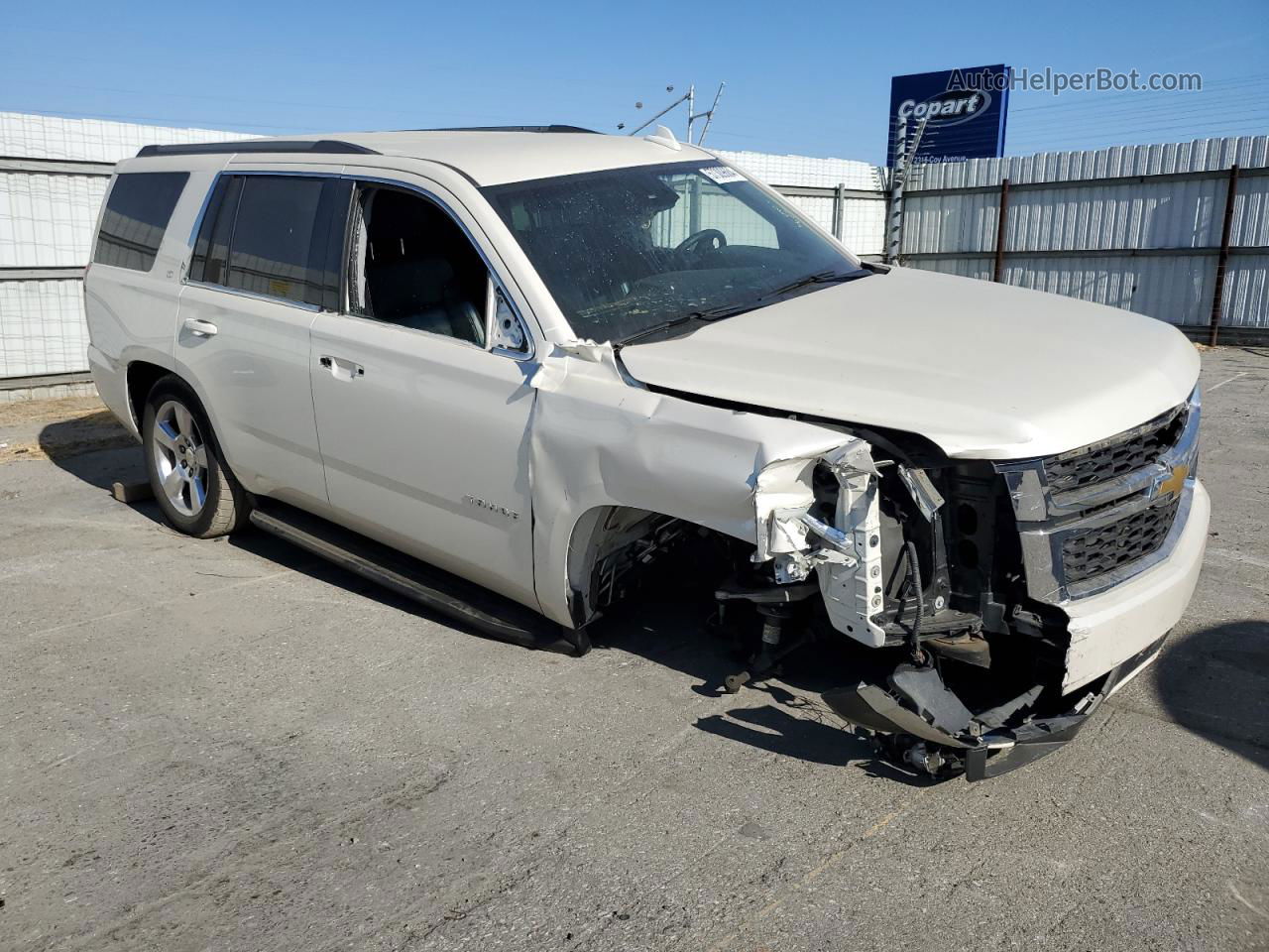 2015 Chevrolet Tahoe C1500 Lt Beige vin: 1GNSCBKC6FR538751