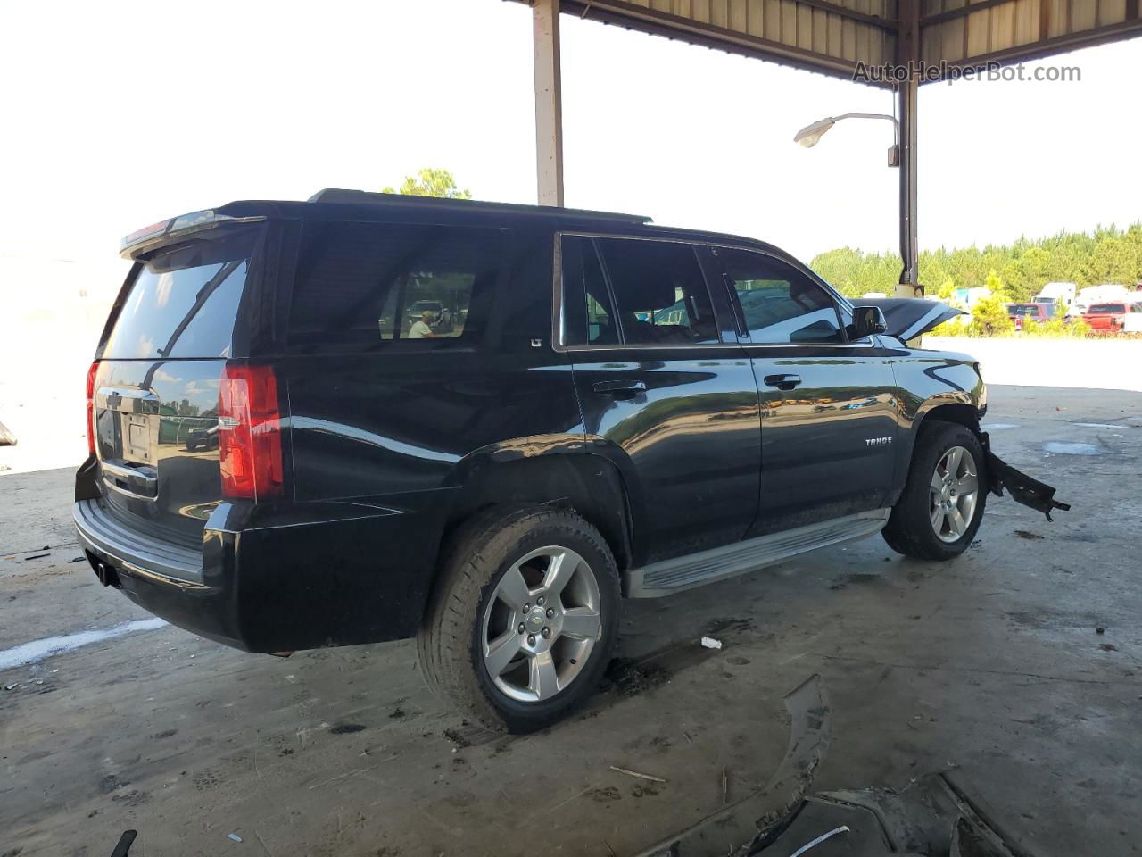 2015 Chevrolet Tahoe C1500 Lt Black vin: 1GNSCBKC7FR154624