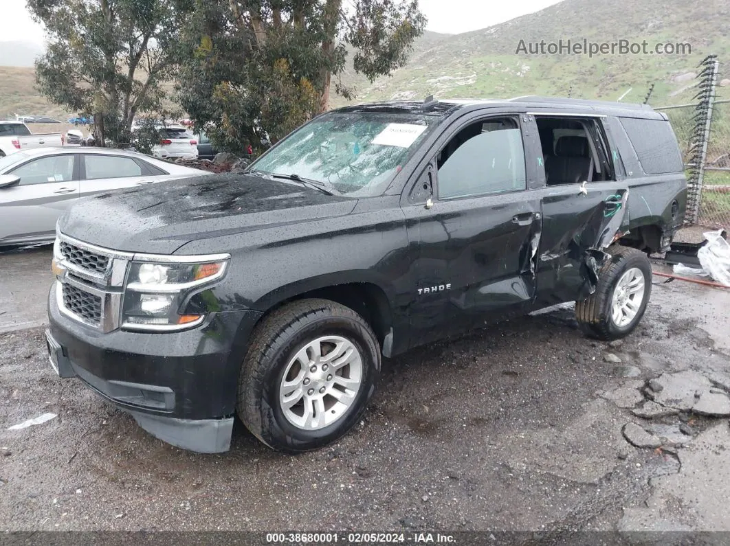 2015 Chevrolet Tahoe Lt Black vin: 1GNSCBKC7FR159211