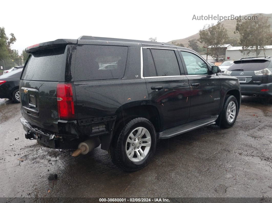 2015 Chevrolet Tahoe Lt Black vin: 1GNSCBKC7FR159211