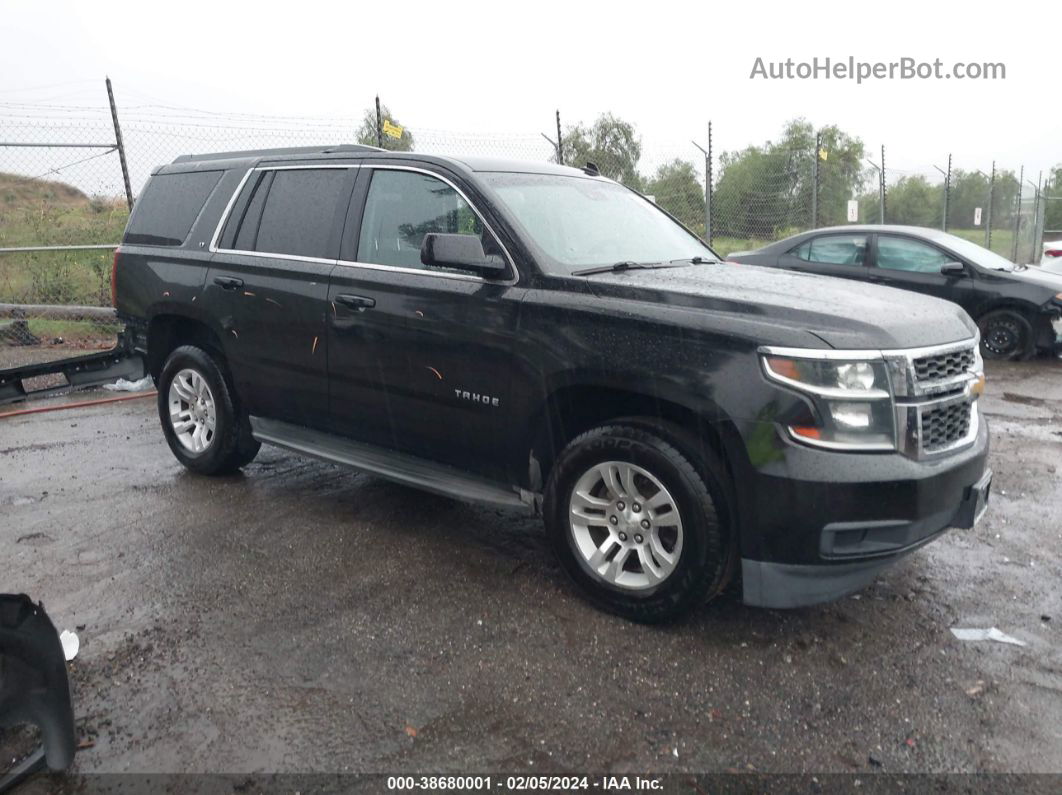 2015 Chevrolet Tahoe Lt Black vin: 1GNSCBKC7FR159211