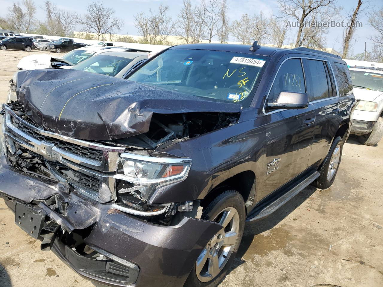 2016 Chevrolet Tahoe C1500 Lt Синий vin: 1GNSCBKC7GR185633