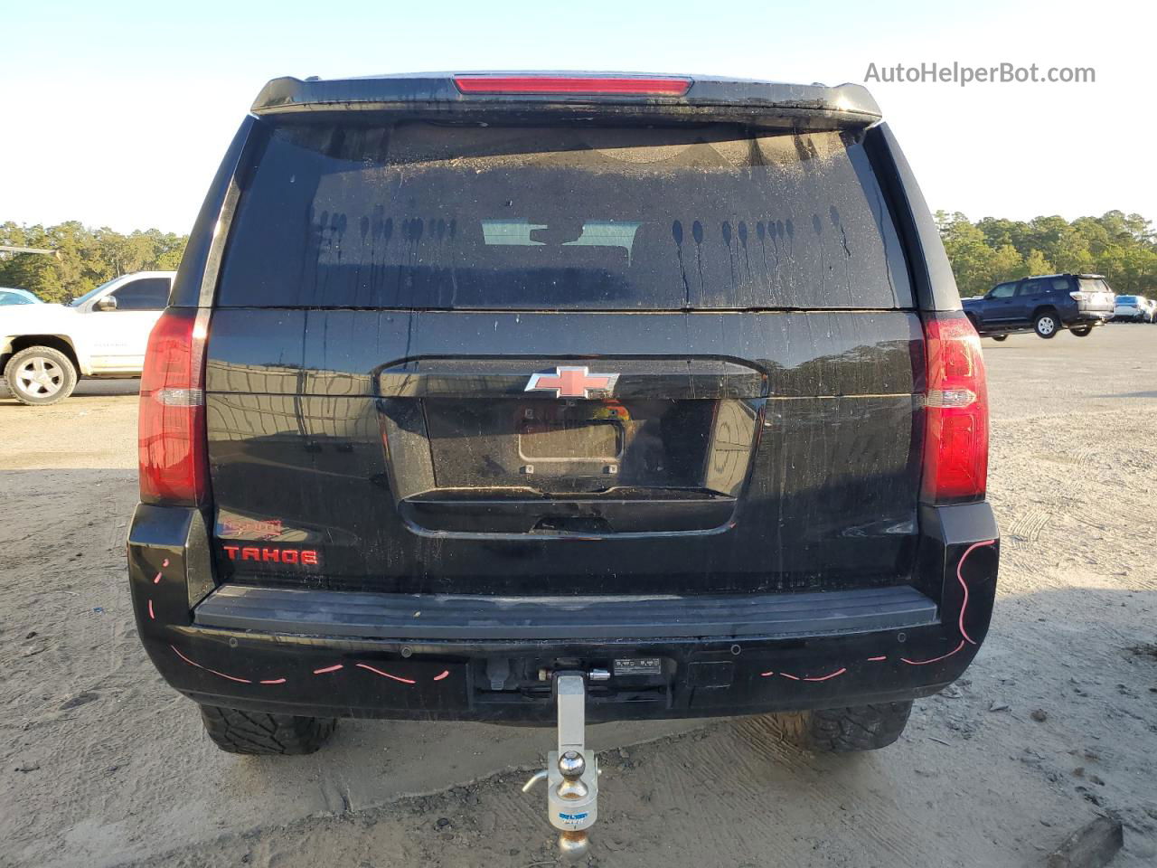 2016 Chevrolet Tahoe C1500 Lt Black vin: 1GNSCBKC7GR203600