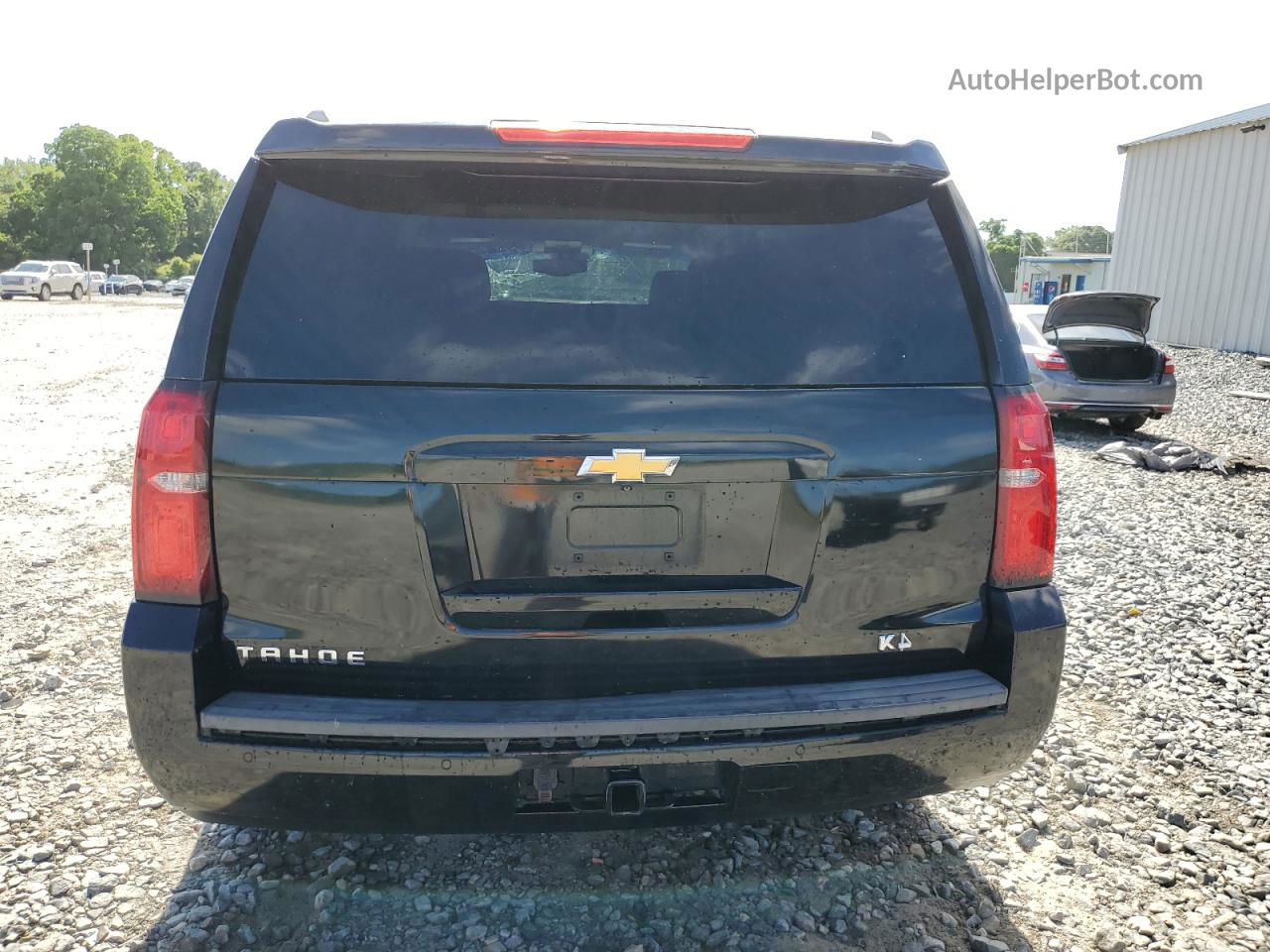 2015 Chevrolet Tahoe C1500 Lt Black vin: 1GNSCBKC8FR535625