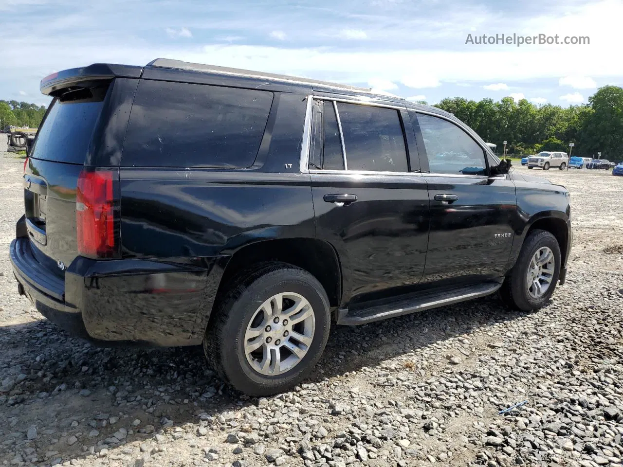 2015 Chevrolet Tahoe C1500 Lt Black vin: 1GNSCBKC8FR535625