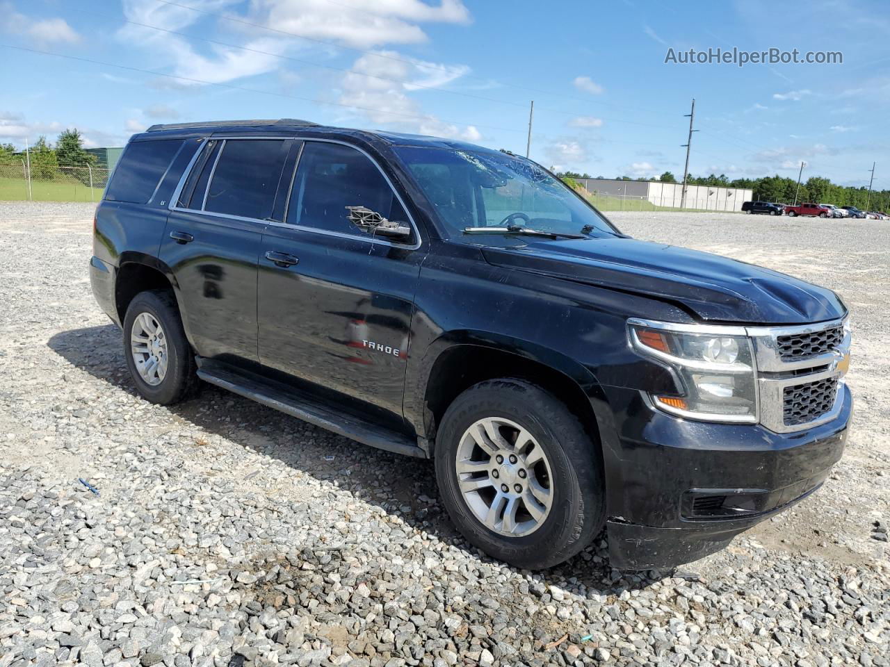 2015 Chevrolet Tahoe C1500 Lt Black vin: 1GNSCBKC8FR535625