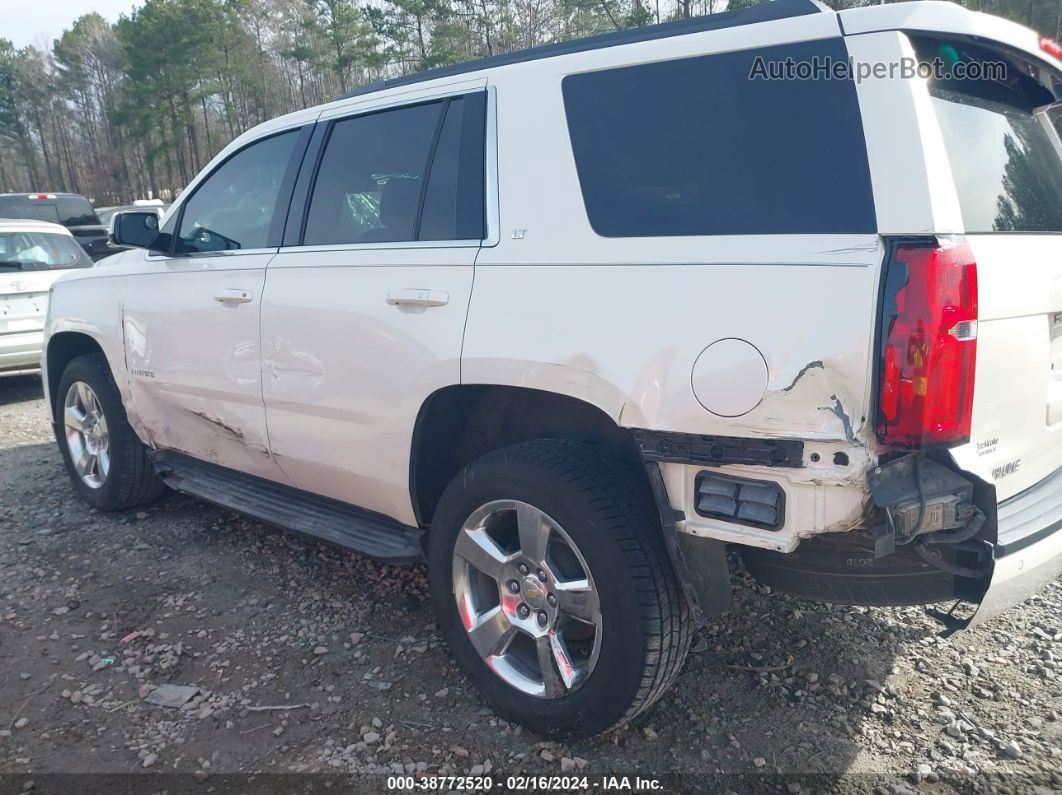 2015 Chevrolet Tahoe Lt Белый vin: 1GNSCBKC8FR603048