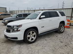 2015 Chevrolet Tahoe C1500 Lt White vin: 1GNSCBKC8FR640424