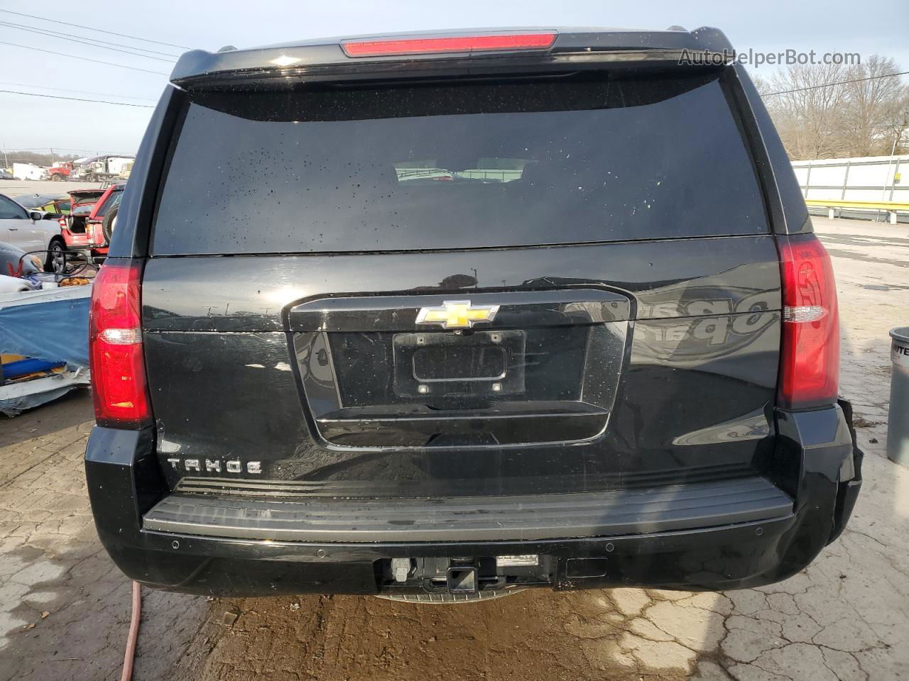 2015 Chevrolet Tahoe C1500 Lt Black vin: 1GNSCBKC8FR646546