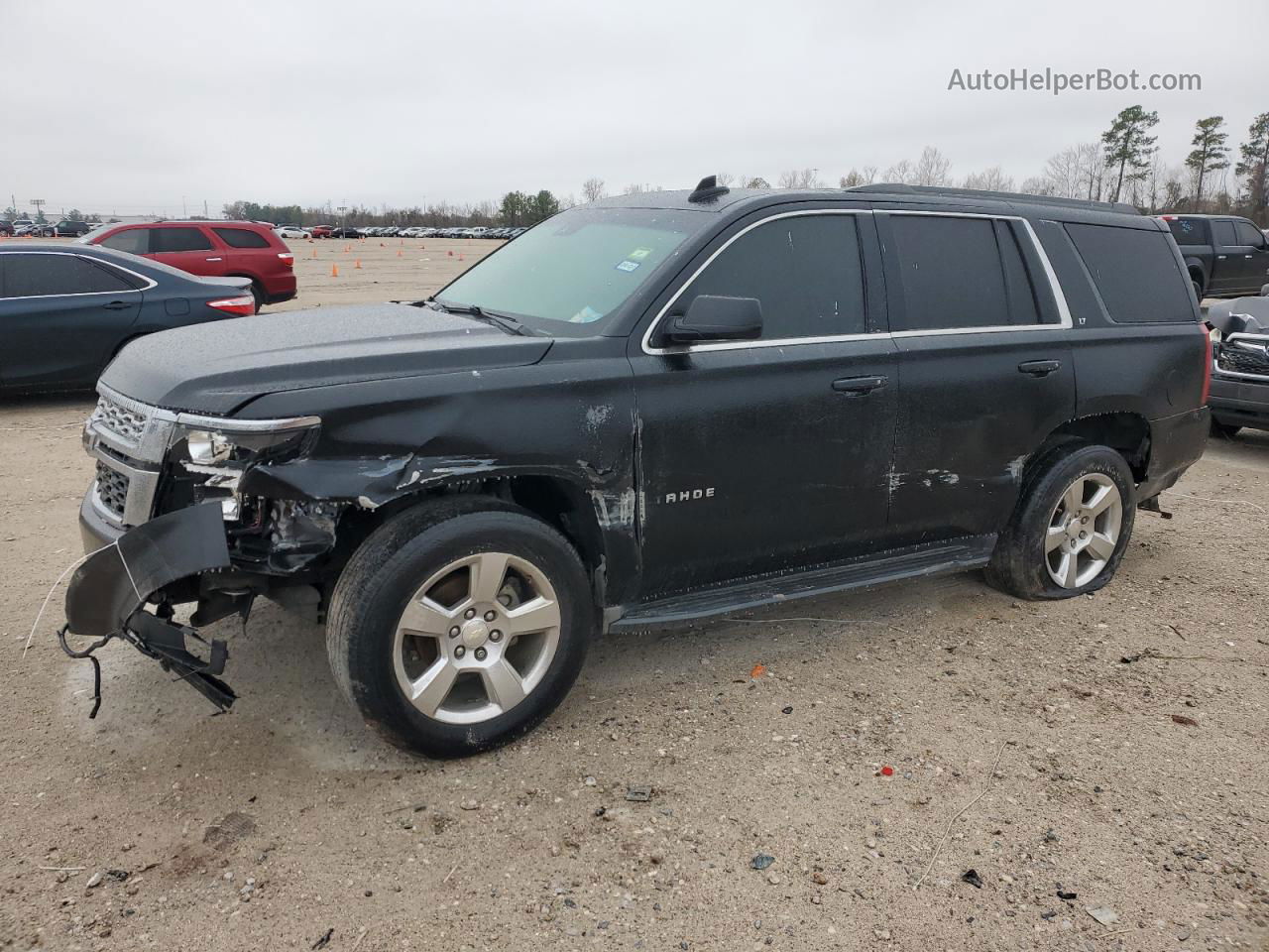 2016 Chevrolet Tahoe C1500 Lt Black vin: 1GNSCBKC8GR244219