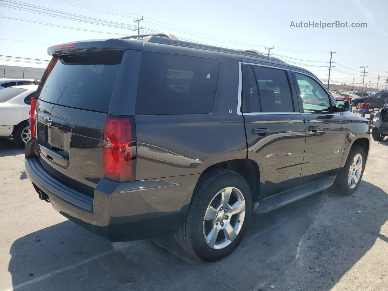 2015 Chevrolet Tahoe C1500 Lt Charcoal vin: 1GNSCBKC9FR173840