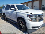 2015 Chevrolet Tahoe Lt White vin: 1GNSCBKC9FR294027