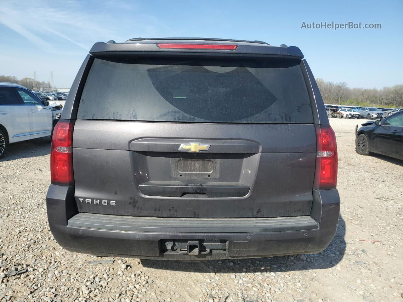 2015 Chevrolet Tahoe C1500 Lt Gray vin: 1GNSCBKC9FR551946