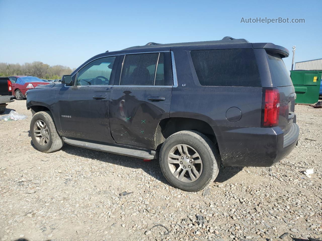 2015 Chevrolet Tahoe C1500 Lt Gray vin: 1GNSCBKC9FR551946