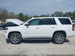 2015 Chevrolet Tahoe Lt White vin: 1GNSCBKC9FR664067