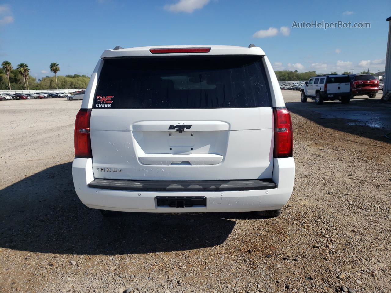 2016 Chevrolet Tahoe C1500 Lt Белый vin: 1GNSCBKC9GR416046