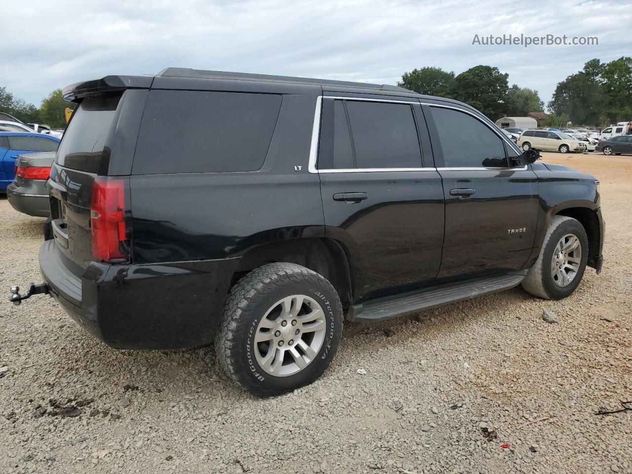 2015 Chevrolet Tahoe C1500 Lt Black vin: 1GNSCBKCXFR548991