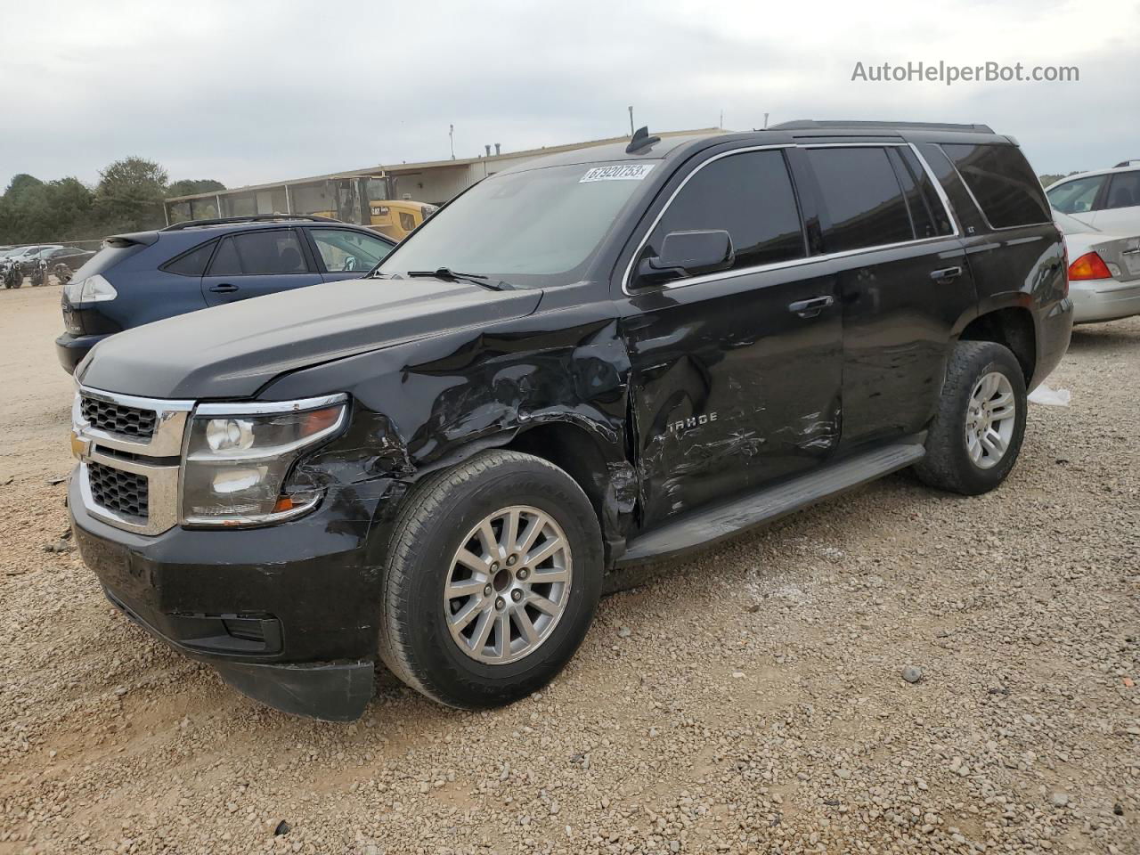 2015 Chevrolet Tahoe C1500 Lt Black vin: 1GNSCBKCXFR548991